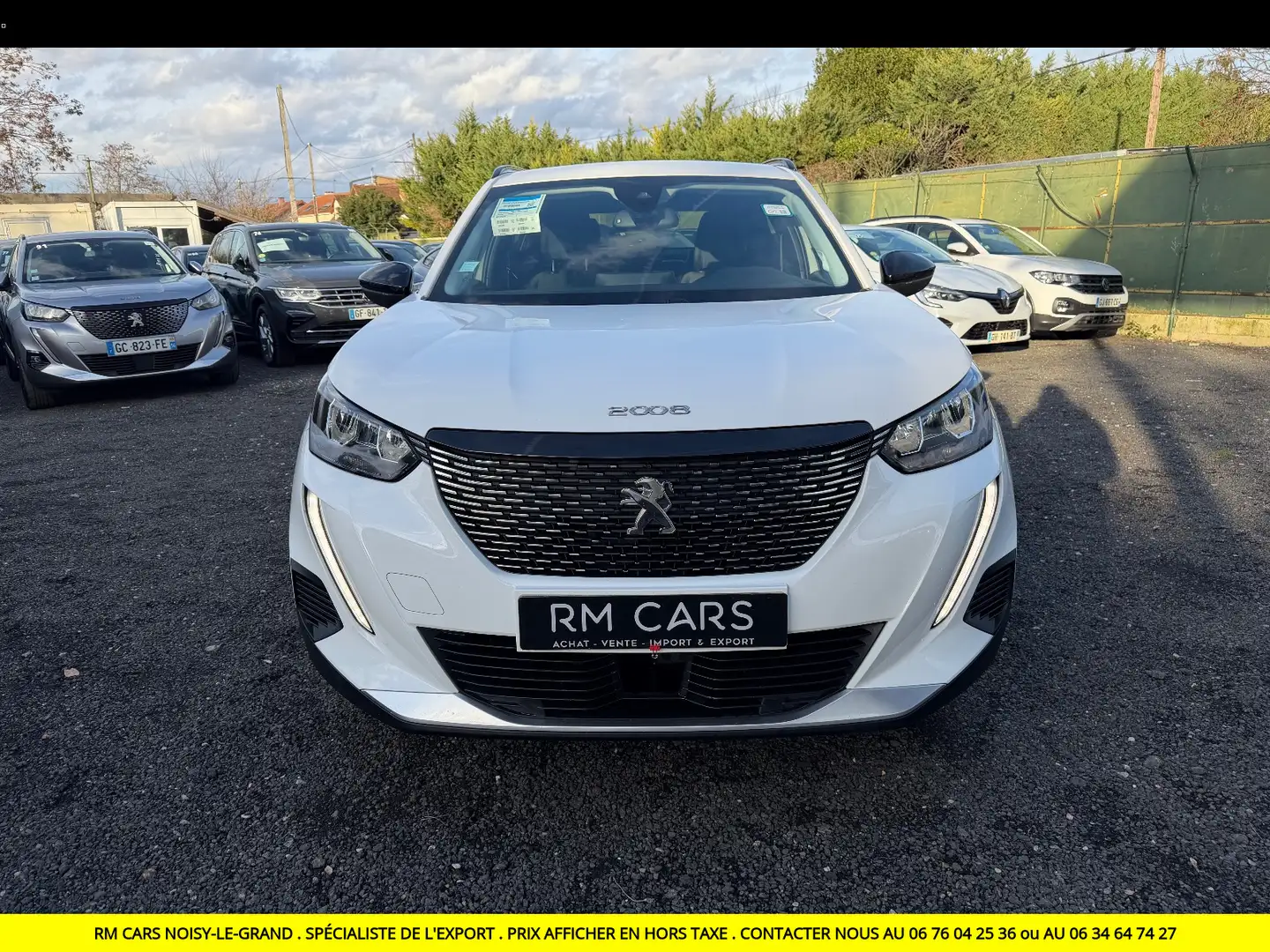 Peugeot 2008 2008 BlueHDi 110 S\u0026amp;S BVM6 Allure Blanc - 2