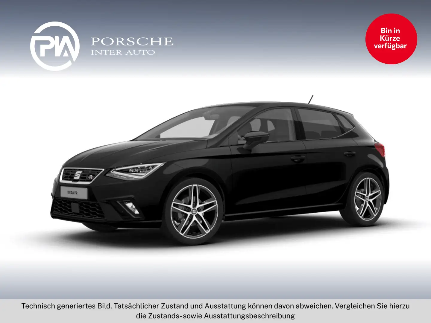 SEAT Ibiza FR EcoTSI Schwarz - 1