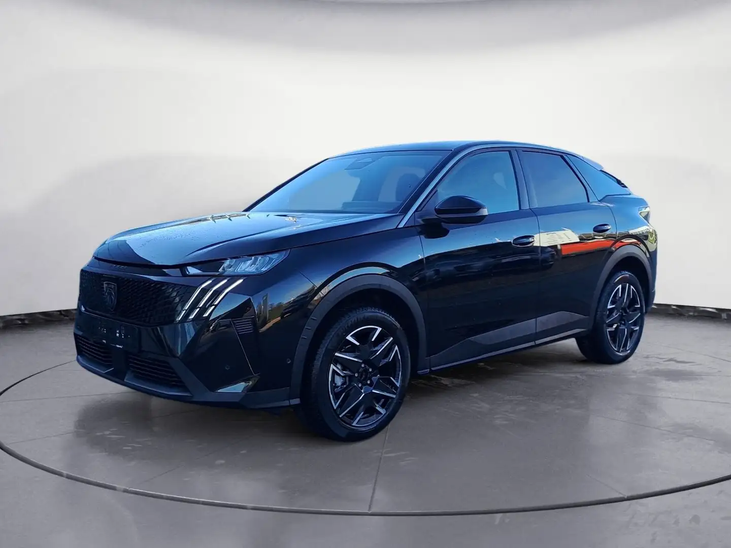 Peugeot 3008 Allure HYBRID 136 e-DSC6 Panorama-Navigatio Schwarz - 2