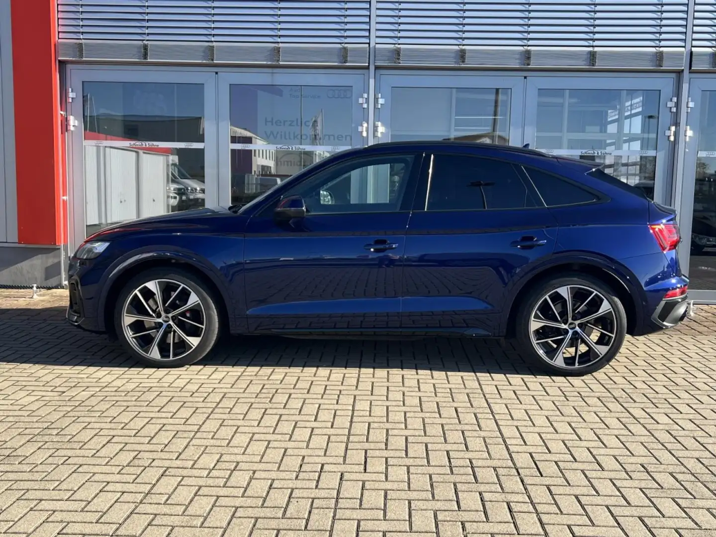 Audi SQ5 Sportback TDI STHZ, HEAD, B&O, TOTW, VIRT, Klima Kék - 2