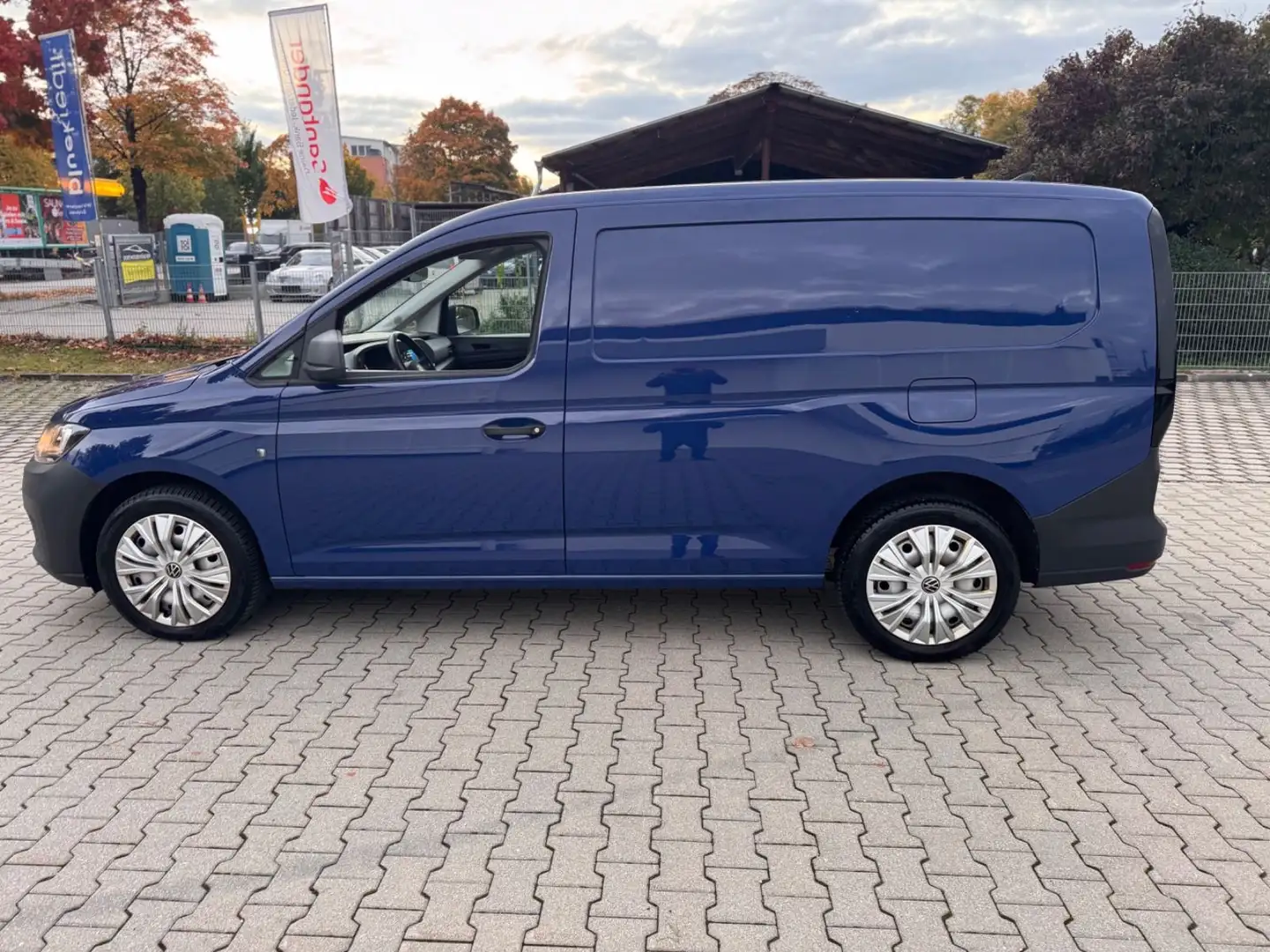 Volkswagen Caddy Cargo 2,0 TDI Maxi KLIMA LKW Zulassung Bleu - 2