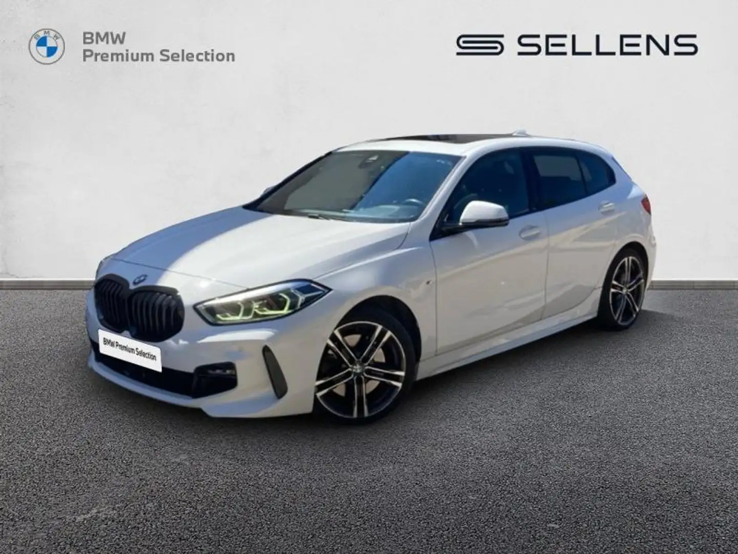 BMW 120 120iA 178ch M Sport DKG7 Blanc - 1