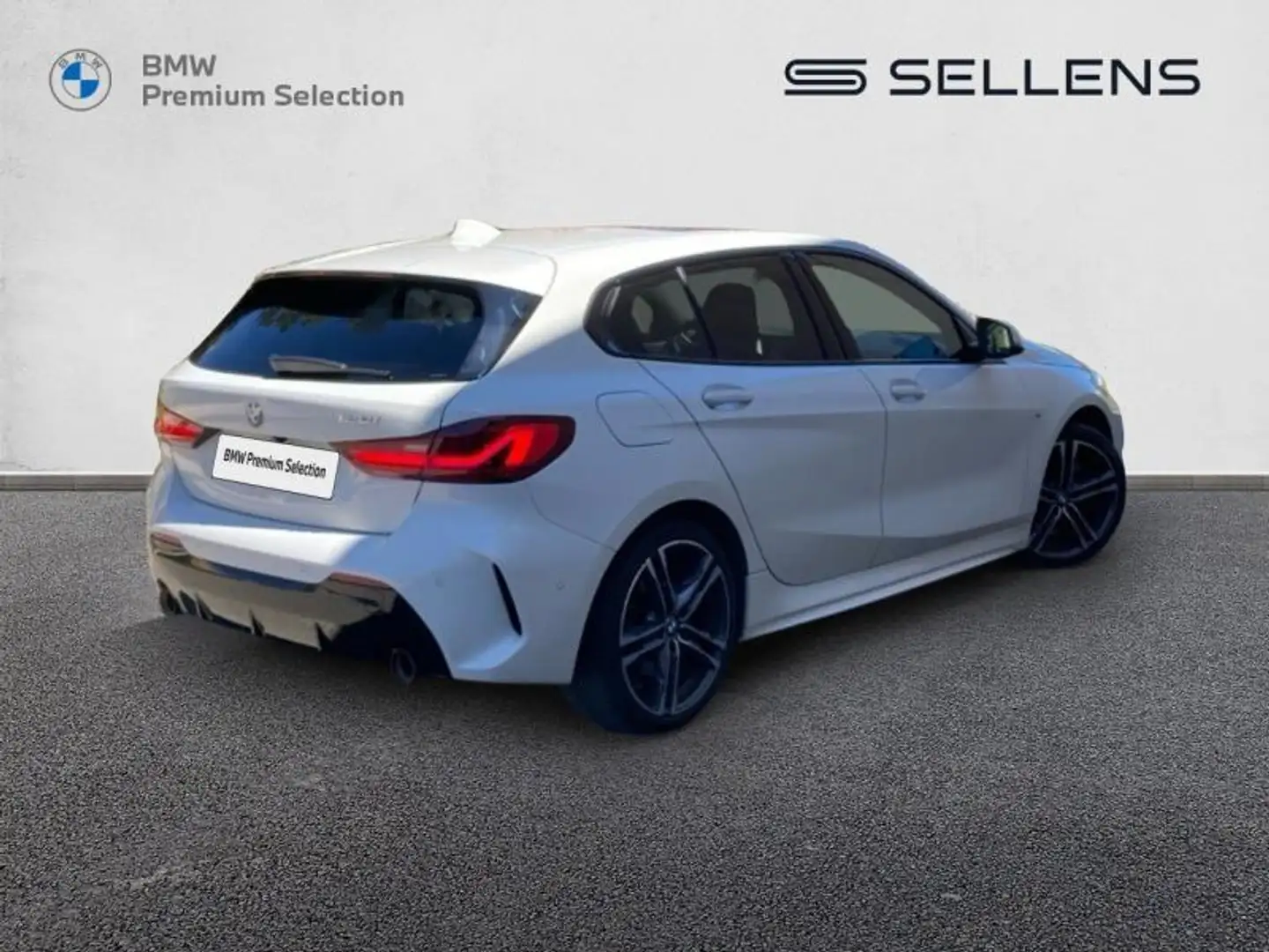 BMW 120 120iA 178ch M Sport DKG7 Blanc - 2