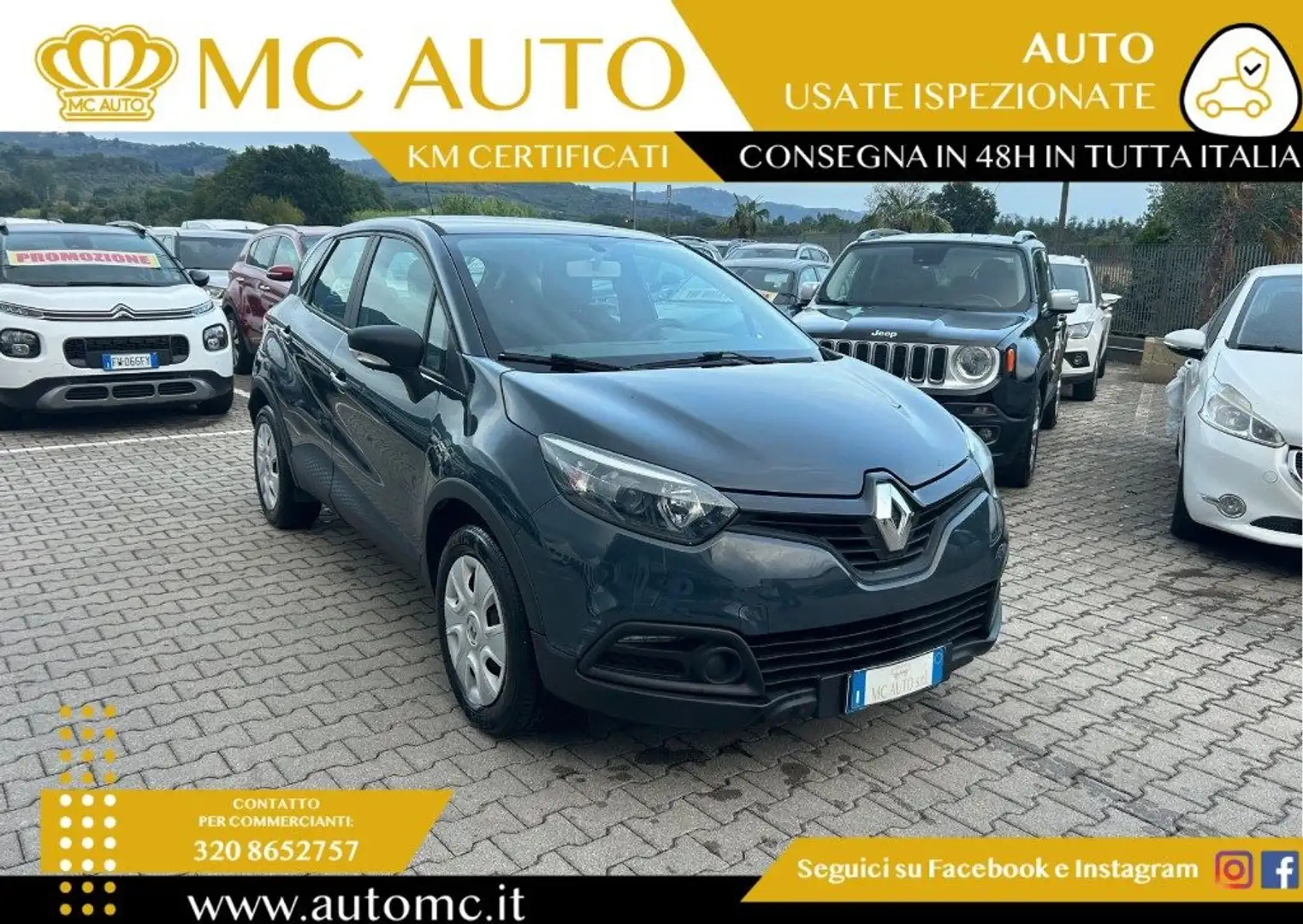 Renault Captur 0.9 TCe 12V 90 CV Start&Stop Grau - 1