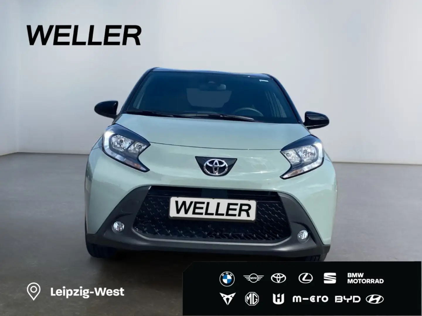 Toyota Aygo X Team D *LED*SHZ*Kamera*ACC*Carplay*17''* Grün - 2