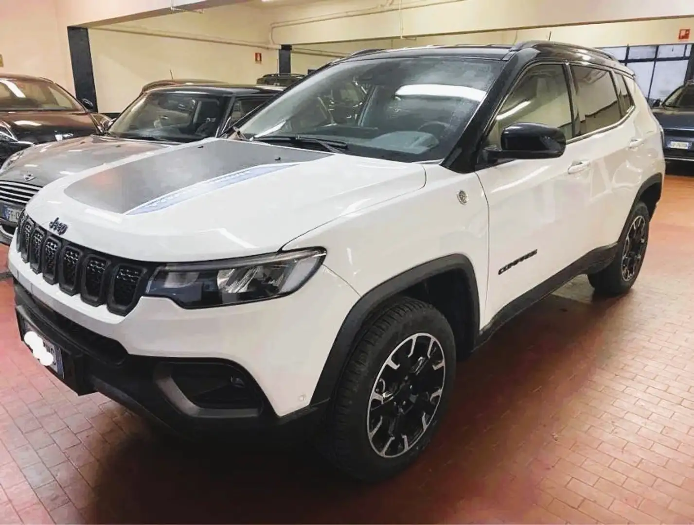 Jeep Compass 1.3 turbo T4 TRAILHAWK phev 240CV 4xe NO PROMO! Bianco - 1