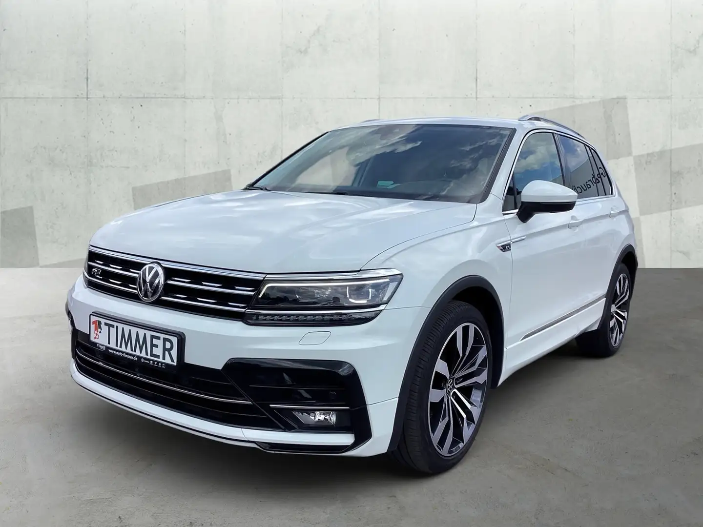 Volkswagen Tiguan 1.5 TSI DSG R-LINE *360° *AHK *LM20 *ACC *NAVI * Weiß - 2