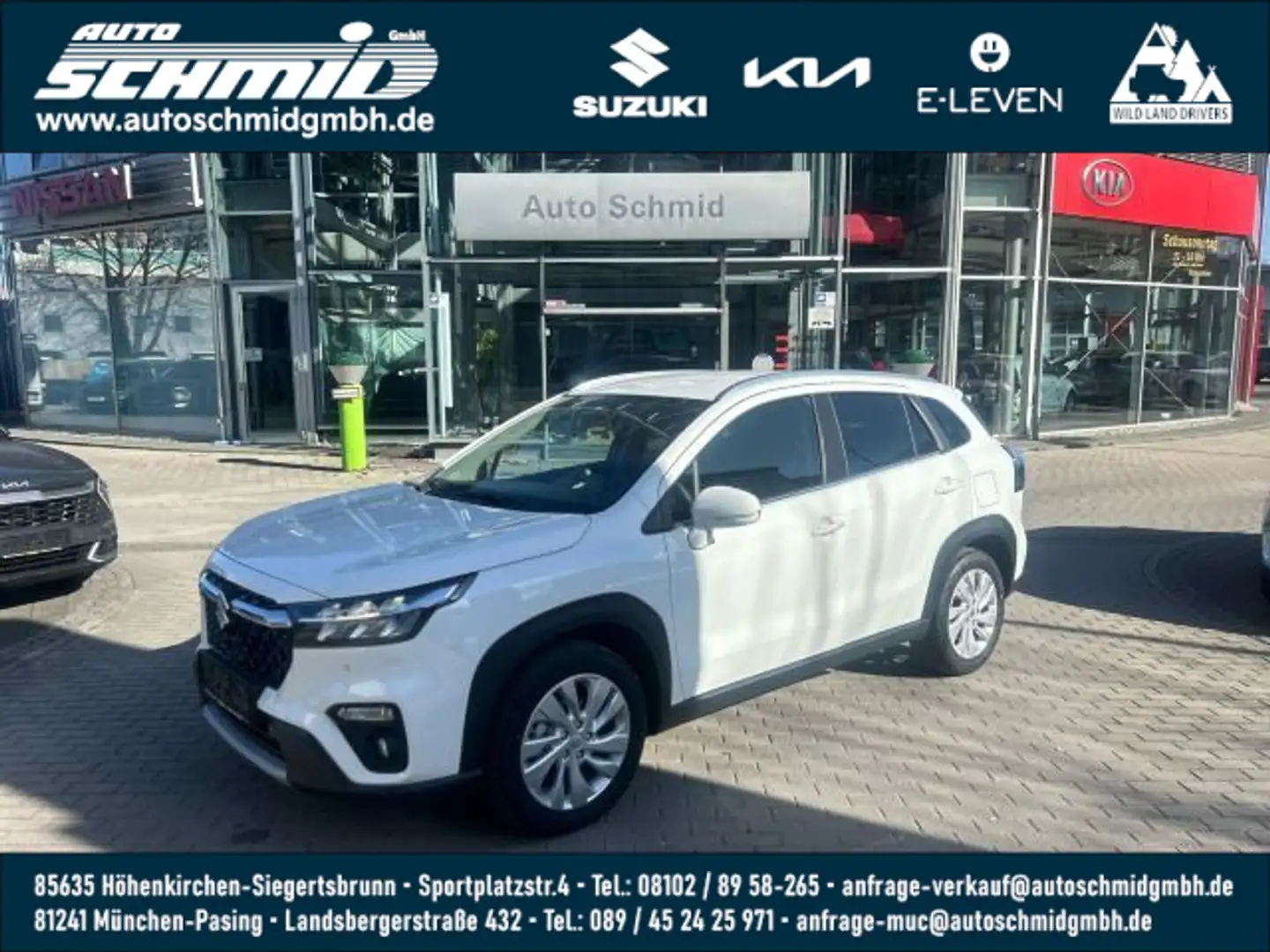 Suzuki SX4 S-Cross SX4 S-CROSS 1.5 VOLLHYBRID AUTOMATIK COMFORT Weiß - 1