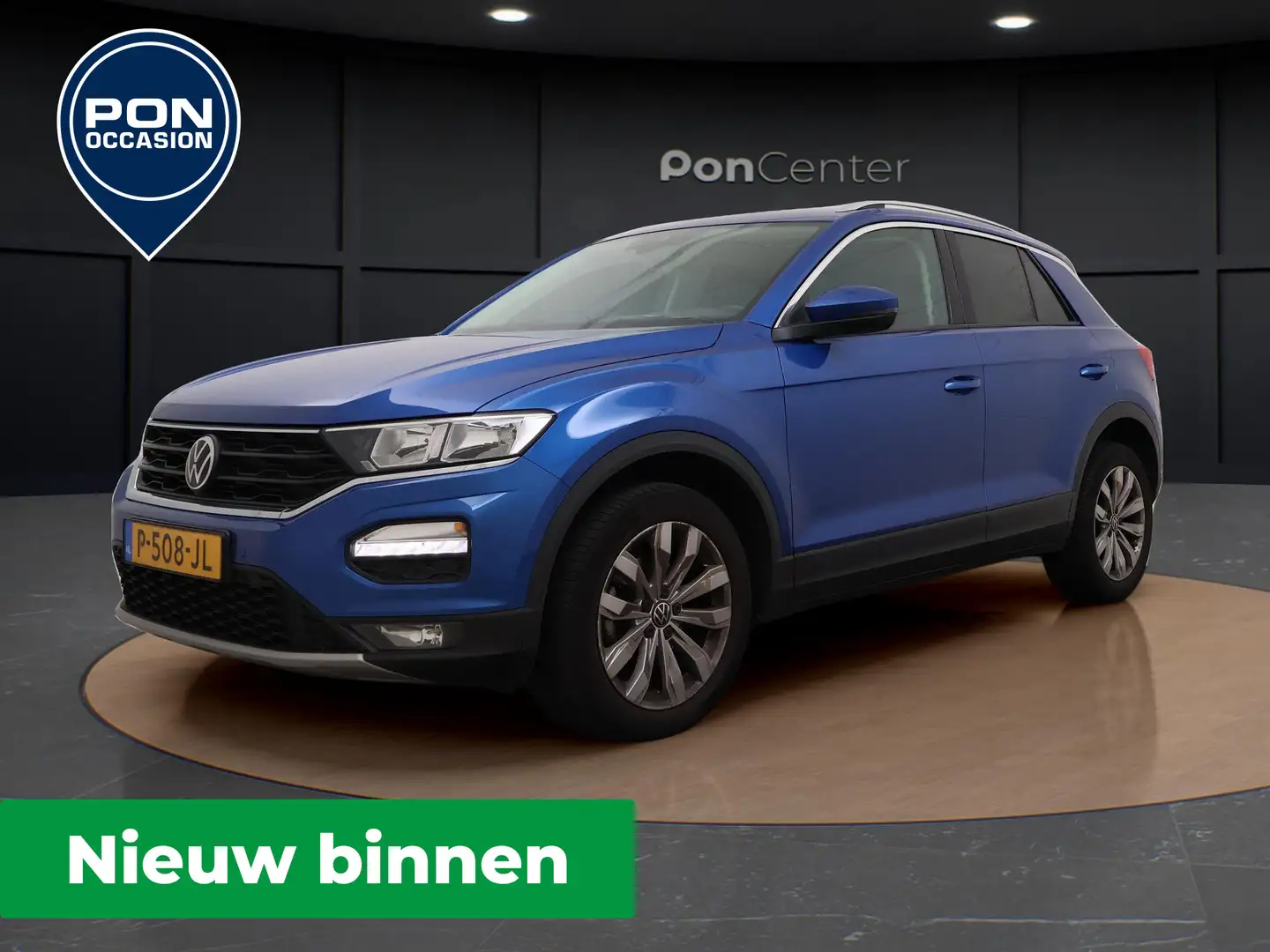 Volkswagen T-Roc 1.5 TSI 150 PK DSG Sport | NIEUW BINNEN | Navi | C Blauw - 1