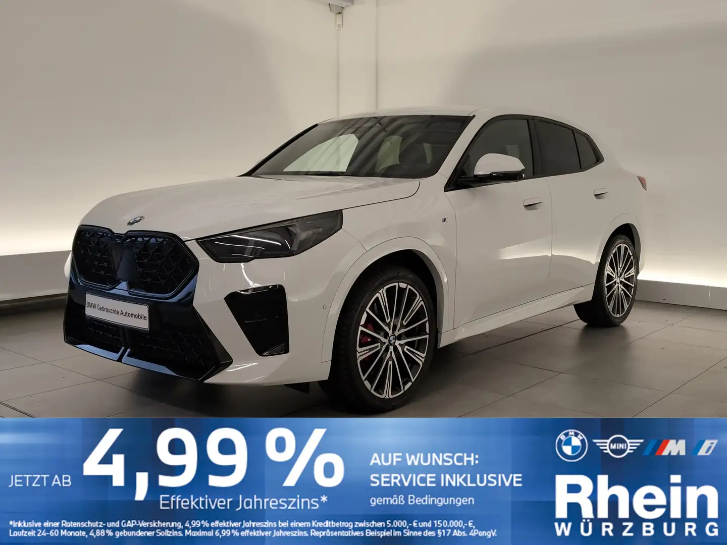 BMW X2 sDrive20i M Sportpaket LED/DAB/PDC Weiß - 1