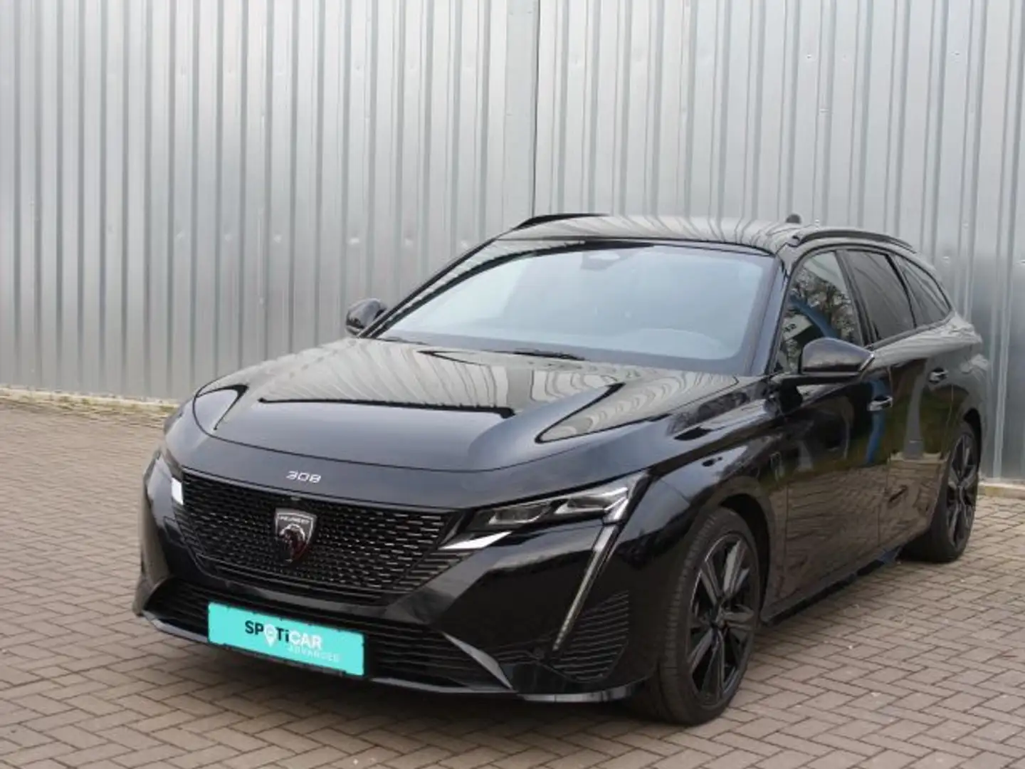 Peugeot 308 SW Hybrid 225 e-EAT8 GT Pack Schwarz - 1
