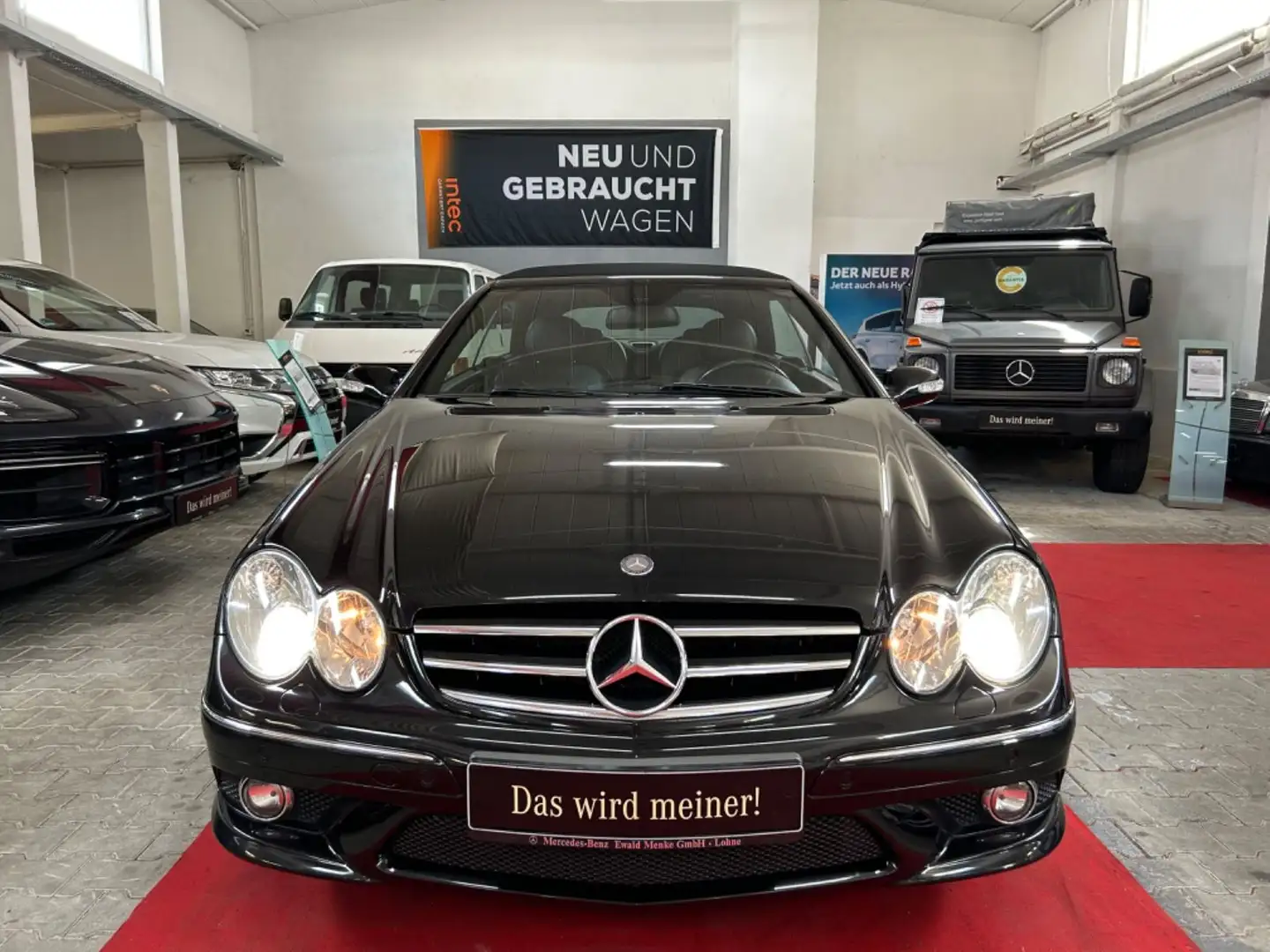 Mercedes-Benz CLK 320 CDI Cabrio *AMG LINE*HU NEU*SERVICE NEU* Schwarz - 2