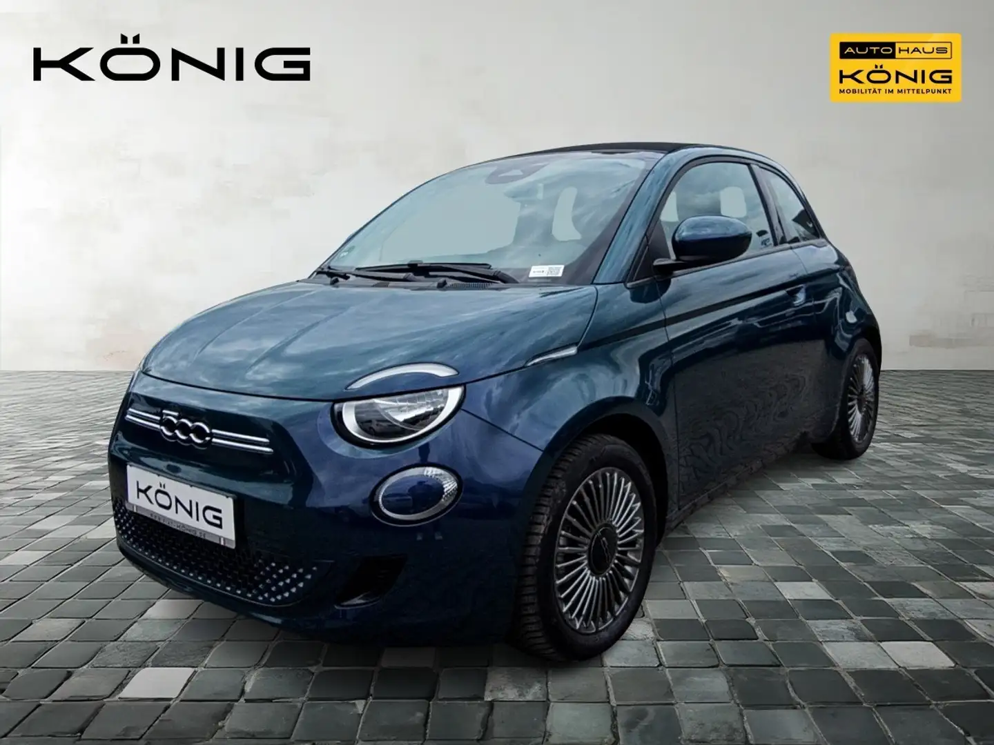 Fiat 500e Cabrio Elektro ICON 118PS  Klimaautomatik Vert - 1