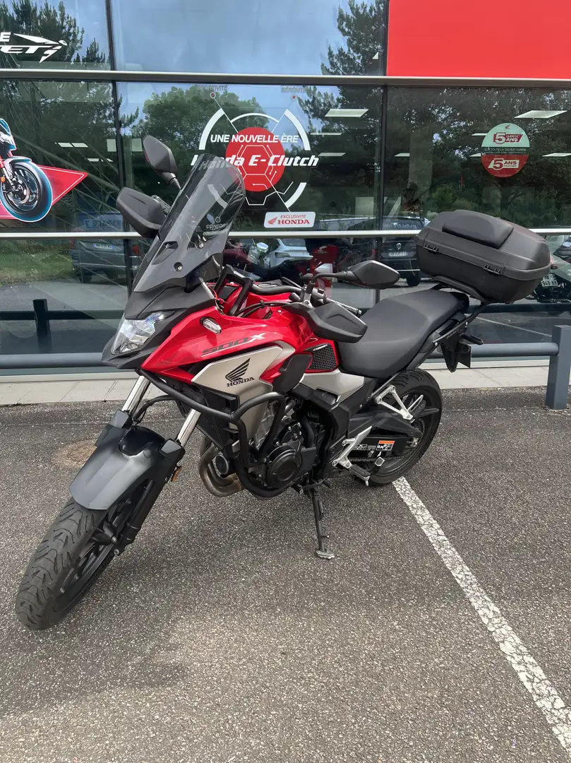 Honda CB 500 Rojo - 1