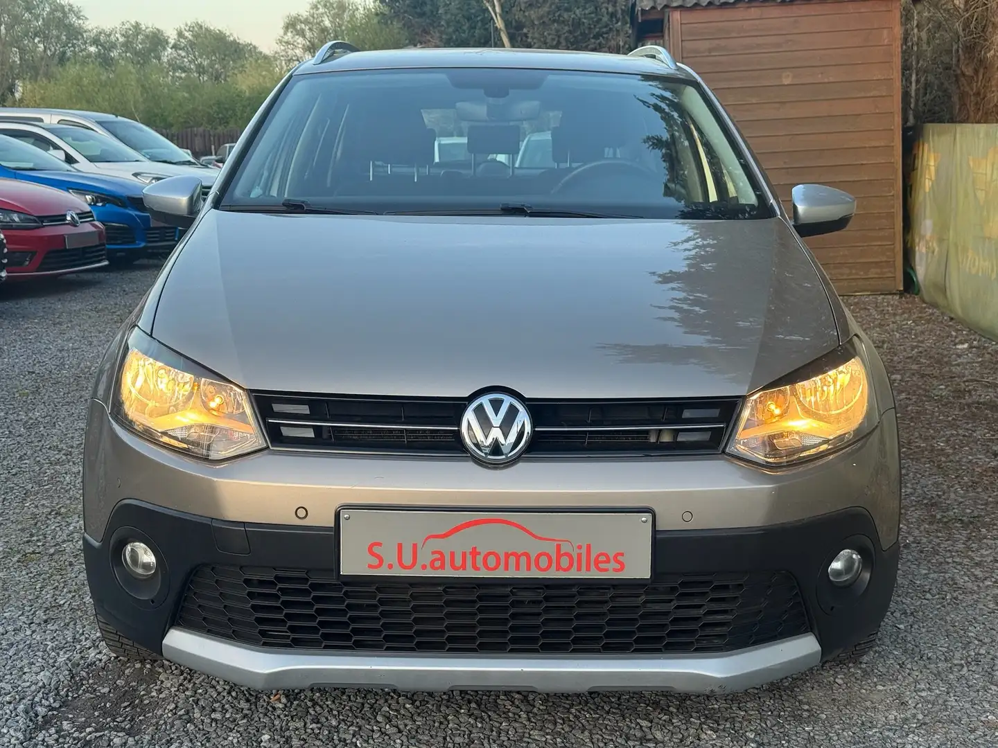 Volkswagen Polo Cross Crosspolo 1.2TSI DSG/J.A. 17/Clim Dig/Cruise/GAR12 Or - 2