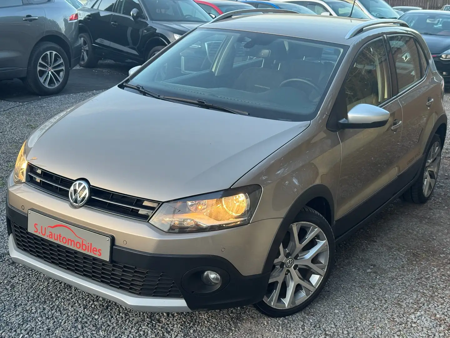 Volkswagen Polo Cross Crosspolo 1.2TSI DSG/J.A. 17/Clim Dig/Cruise/GAR12 Or - 1