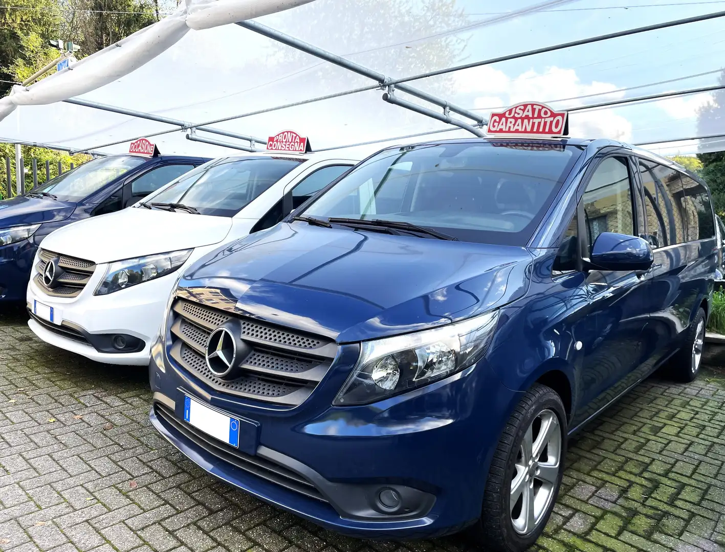 Mercedes-Benz Vito Vito Tourer Extra Long 8P. XL Automatic Extralang Blanc - 2