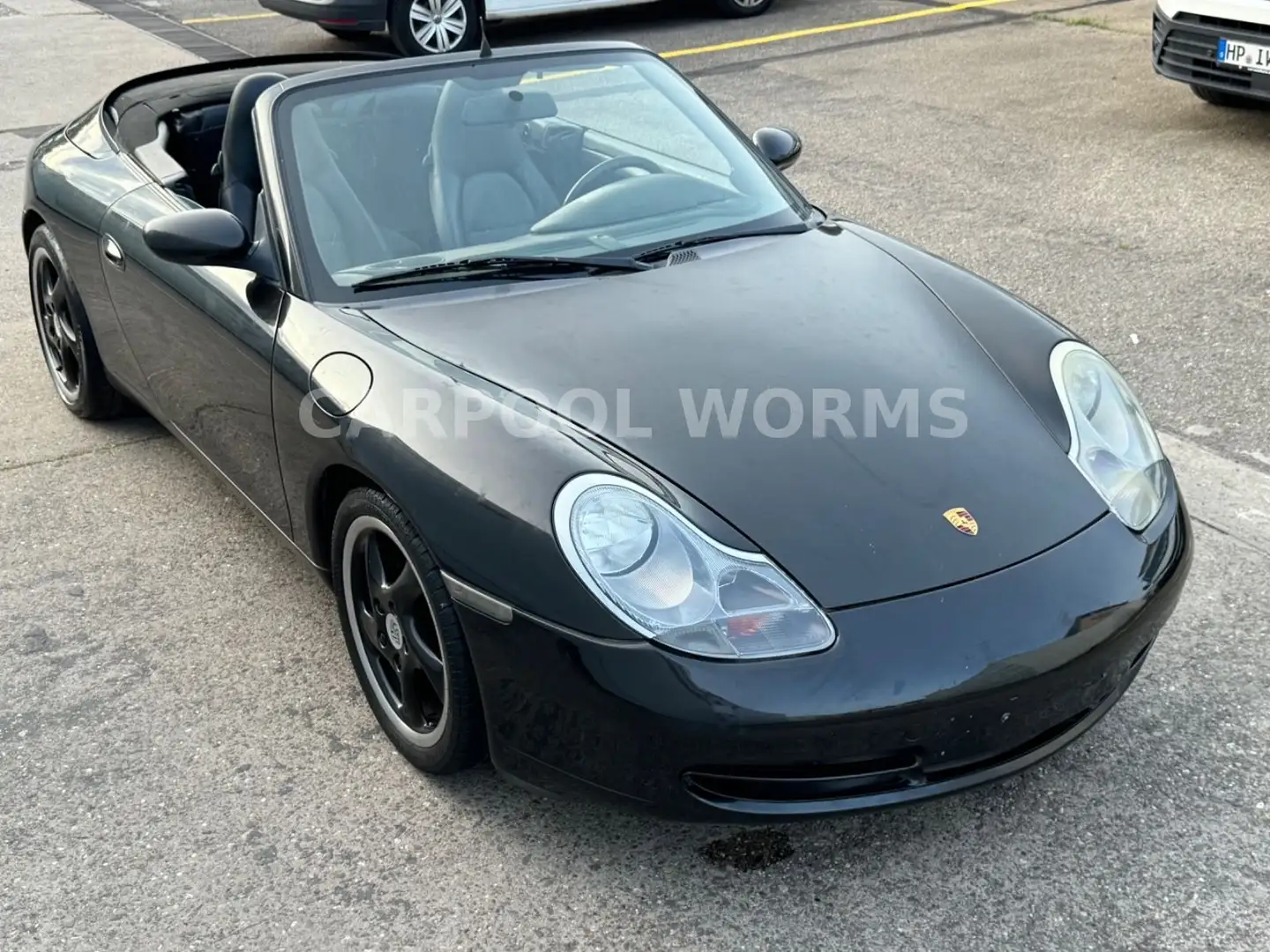 Porsche 996 Carrera Cabriolet AUTOMATIK+NAV+LEDER+2.HAND Schwarz - 1