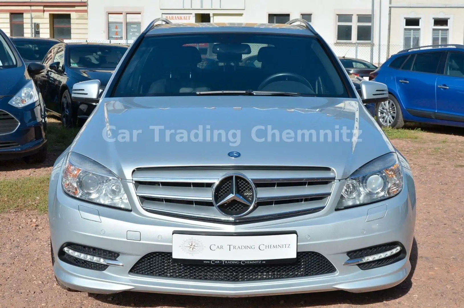 Mercedes-Benz C 350 CDI 4Matic AMG Automatik Navi Xenon Leder Plateado - 2