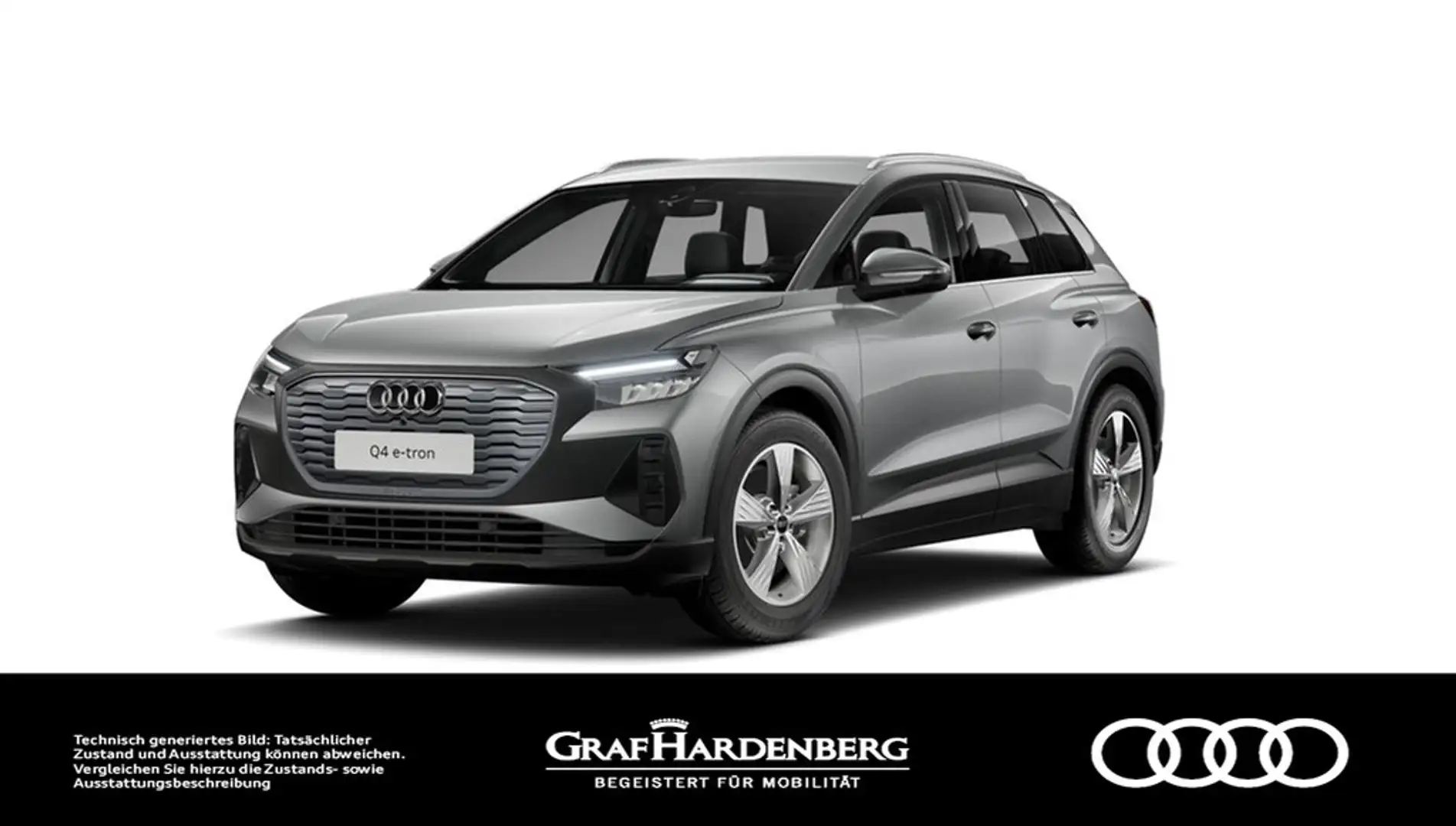 Audi Q4 e-tron 40 e-tron . LED Navi AHK SHZ Grau - 1
