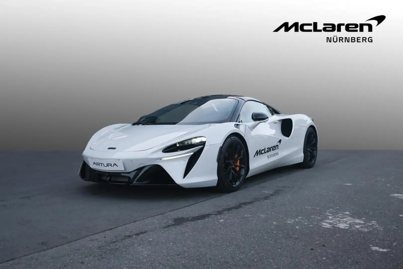 McLaren Artura TechLux/B&W/Electrochromic Roof Biały - 1