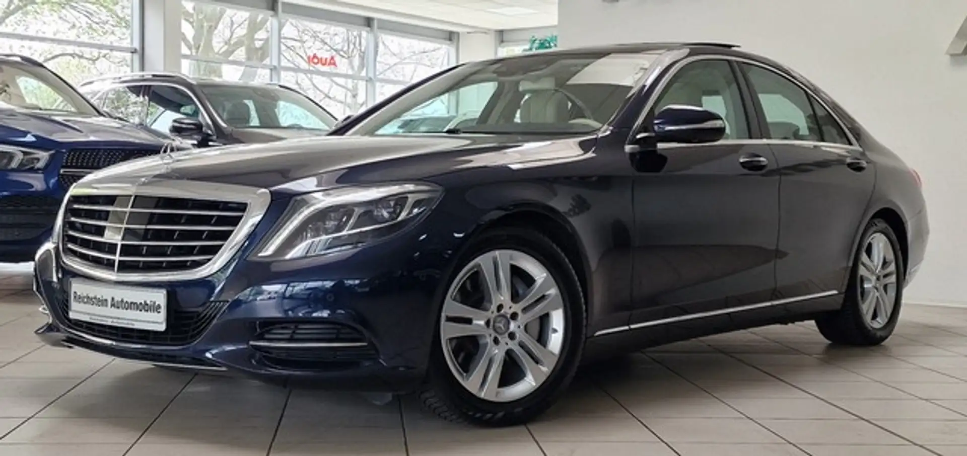 Mercedes-Benz S 350 d PANO 360° MASS SOFT BURM NETTO 32.680 Blau - 1