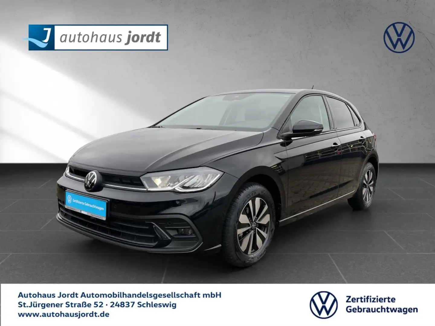 Volkswagen Polo 1.0 TSI OPF Goal 5-Gang Navi Climatr. EPH GRA Noir - 1