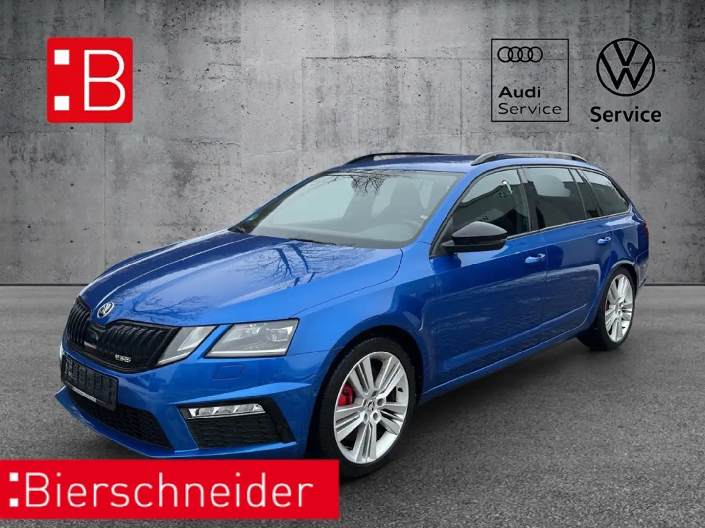 Skoda Octavia Combi 2.0 TSI DSG RS 60 LED DCC 19 NAVI Blau - 1