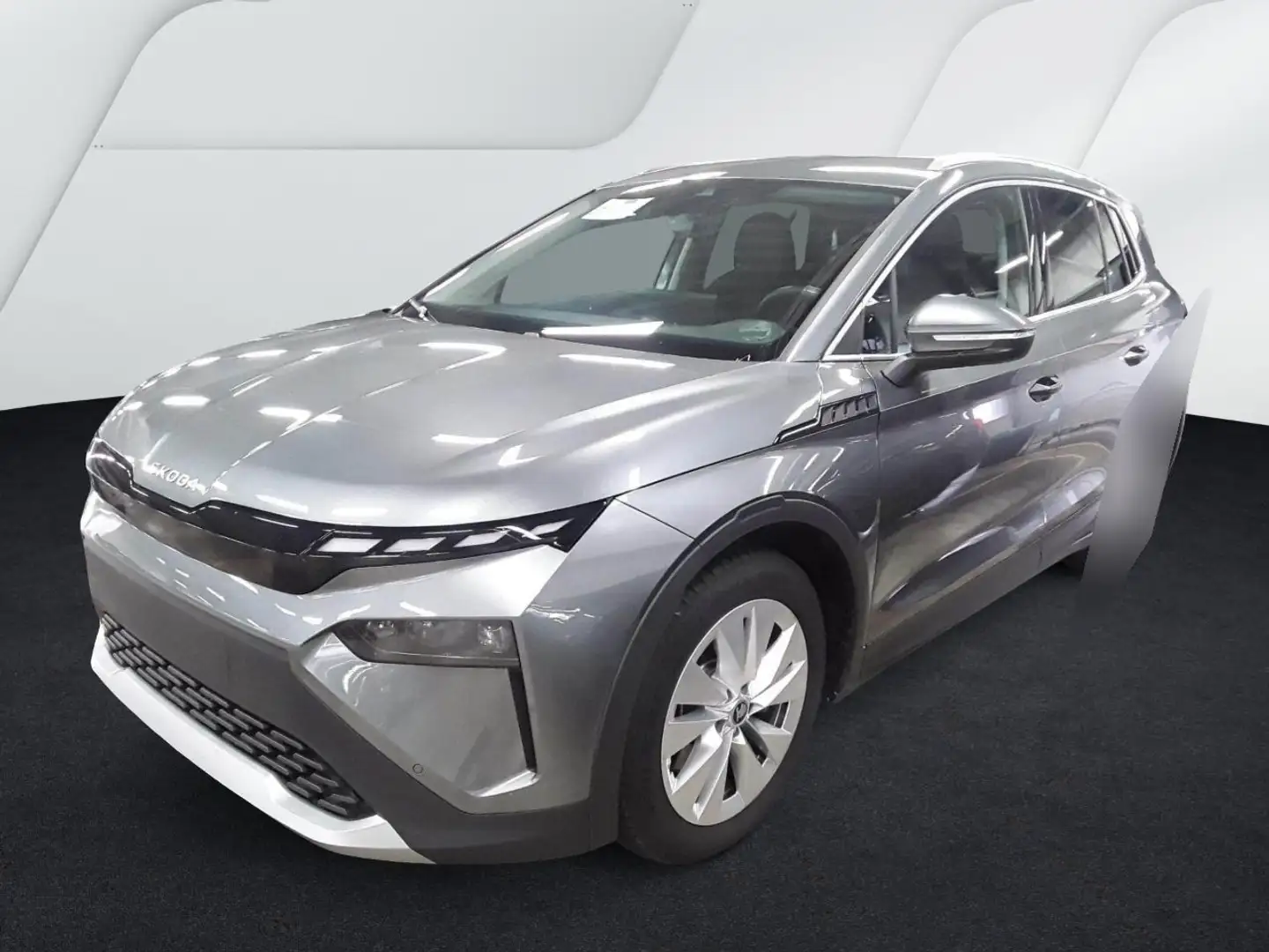 Skoda Elroq 85 LOFT +WÄPU +AHK +CARPLAY +19" +RKAM +MATRIX +A Grau - 2