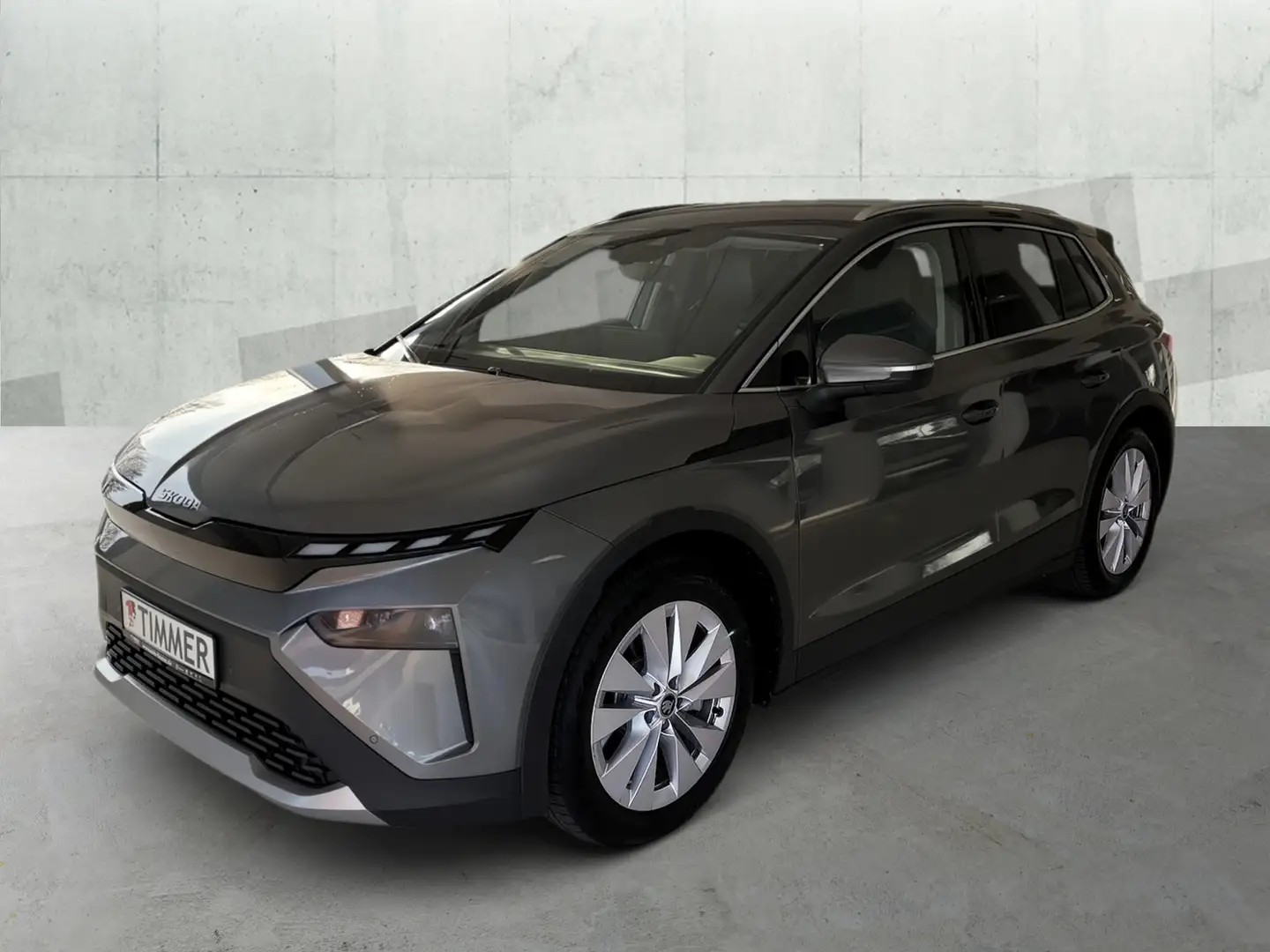 Skoda Elroq 85 LOFT +WÄPU +AHK +CARPLAY +19" +RKAM +MATRIX +A Grau - 2