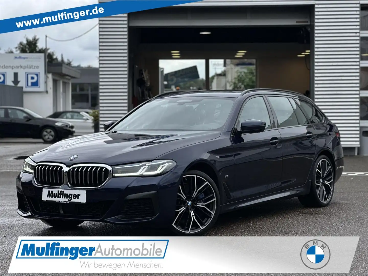 BMW 540 d xDr.T.M Sport FondEntProf.Standh.Bow+Wil.P+ Blau - 1