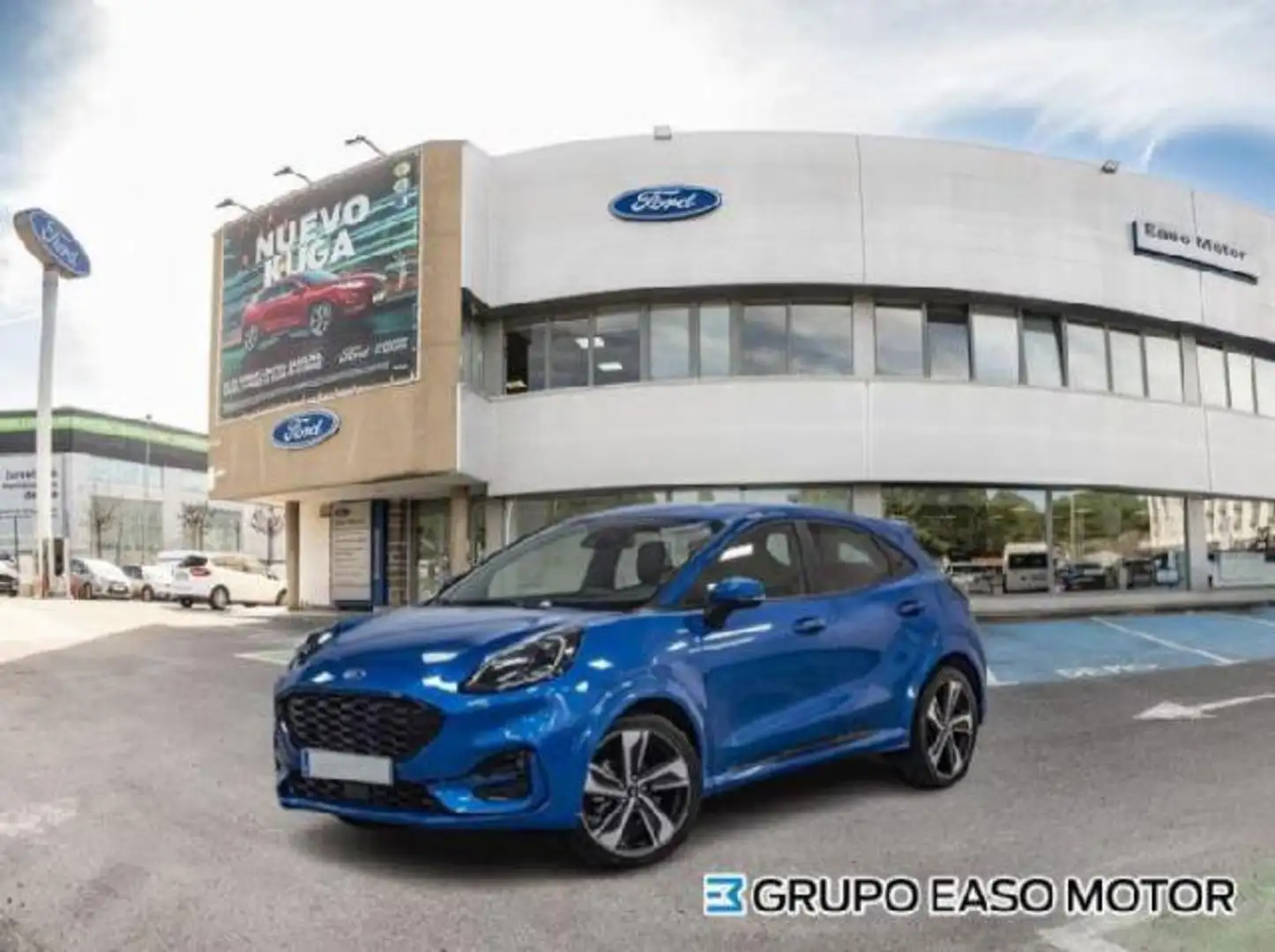 Ford Puma 1.0 EcoBoost MHEV ST-Line X 125 Bleu - 1