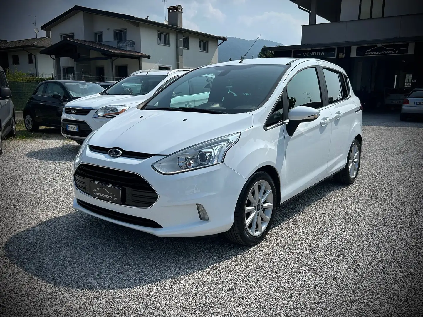 Ford B-Max 1.5 tdci Titanium 75cv-UNIPROPRIETARIO Weiß - 1