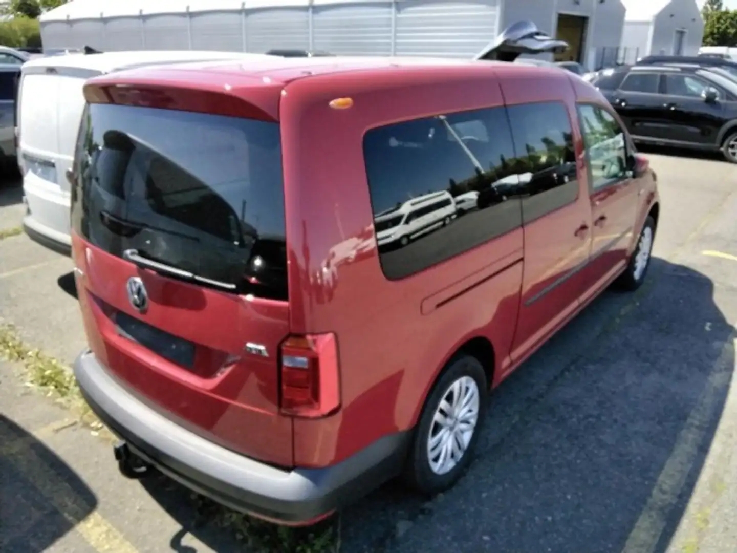 Volkswagen Caddy Maxi ABT Einparkhilfe+Klima+AHK Klima Rouge - 2
