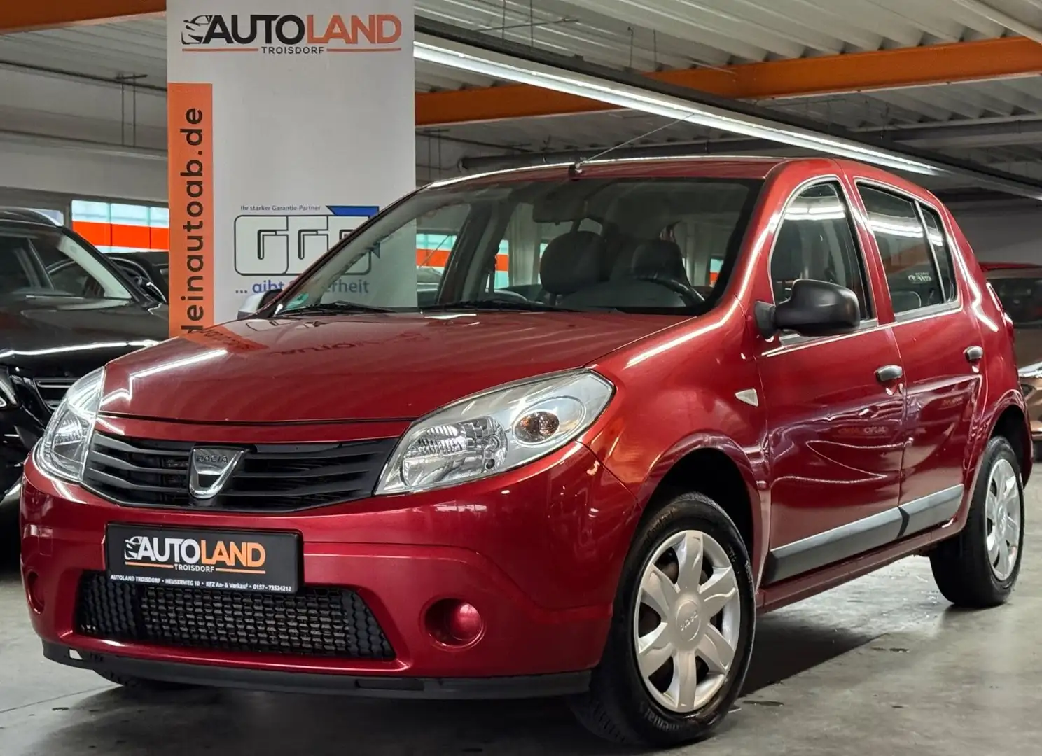 Dacia Sandero Live 1,5 dci*1.HAND*NUR 115 TKM*KLIMA Rot - 2