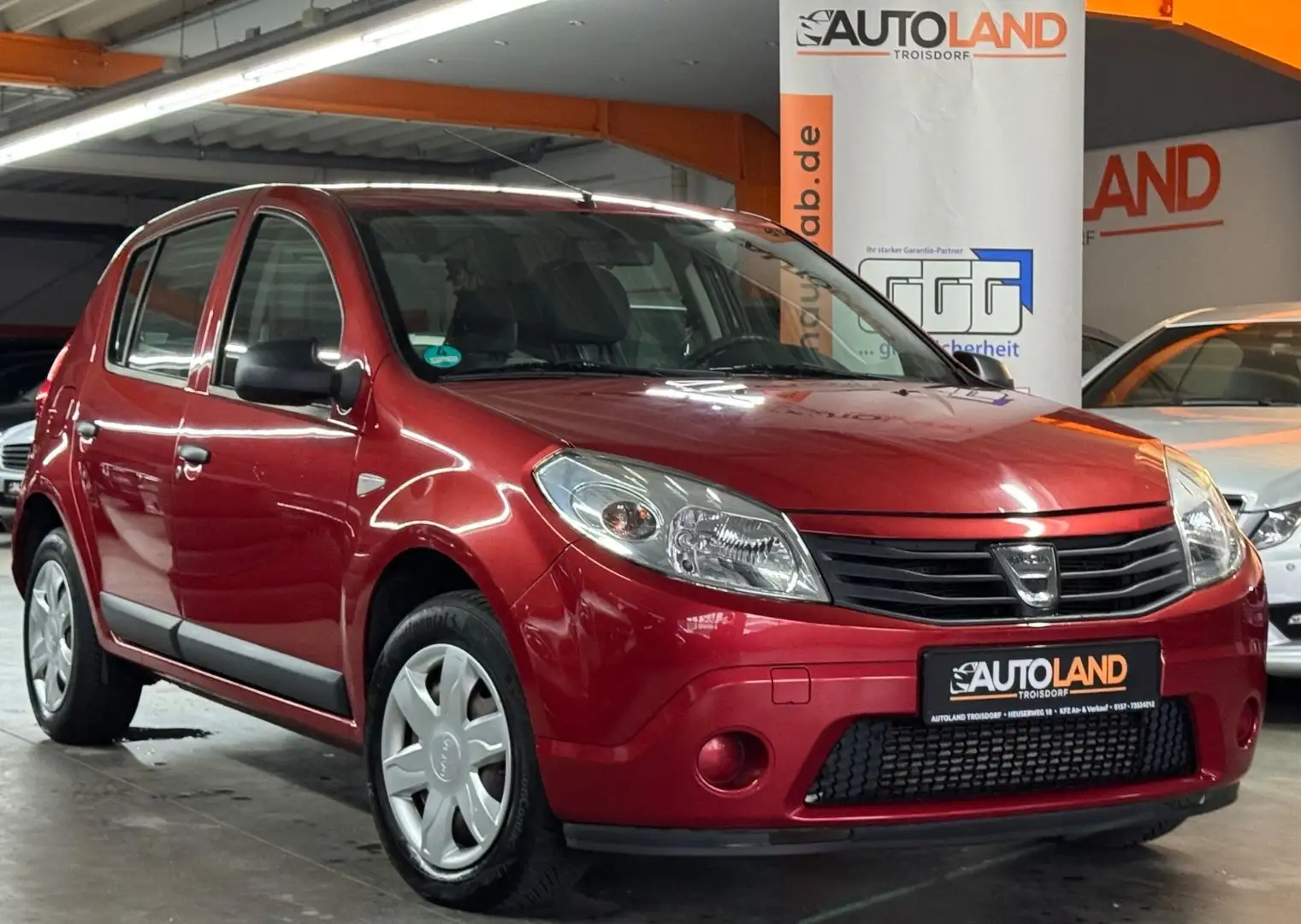 Dacia Sandero Live 1,5 dci*1.HAND*NUR 115 TKM*KLIMA Rot - 1