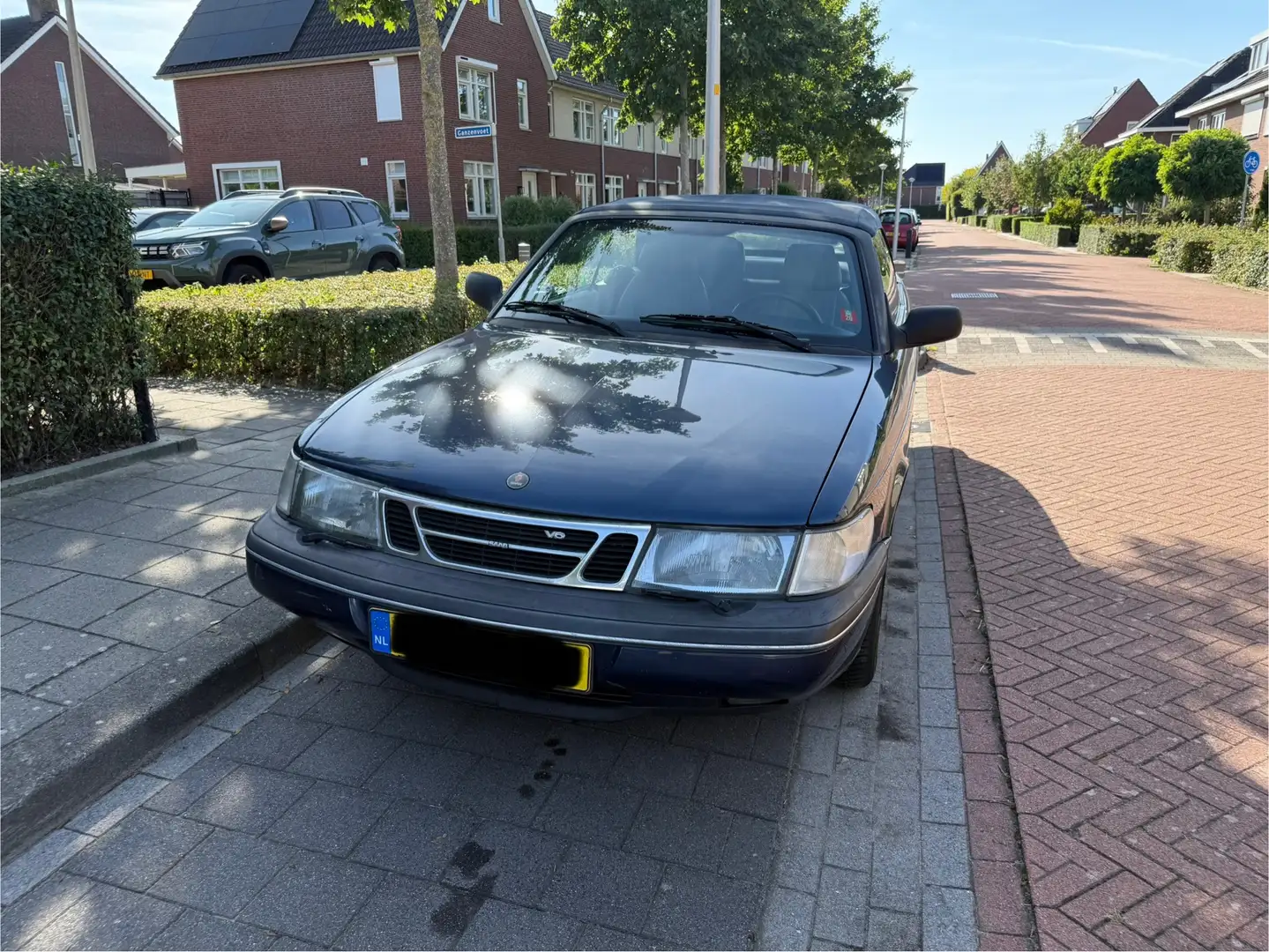Saab 900 2.5 V6 Cabrio SE Niebieski - 1