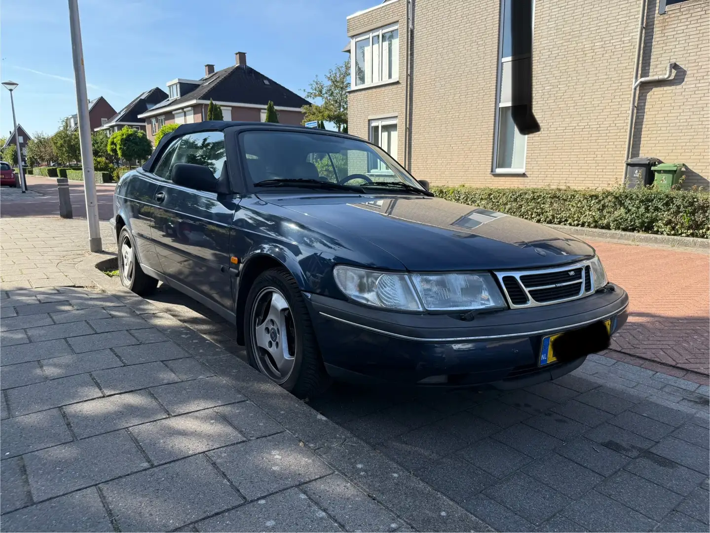 Saab 900 2.5 V6 Cabrio SE Niebieski - 2