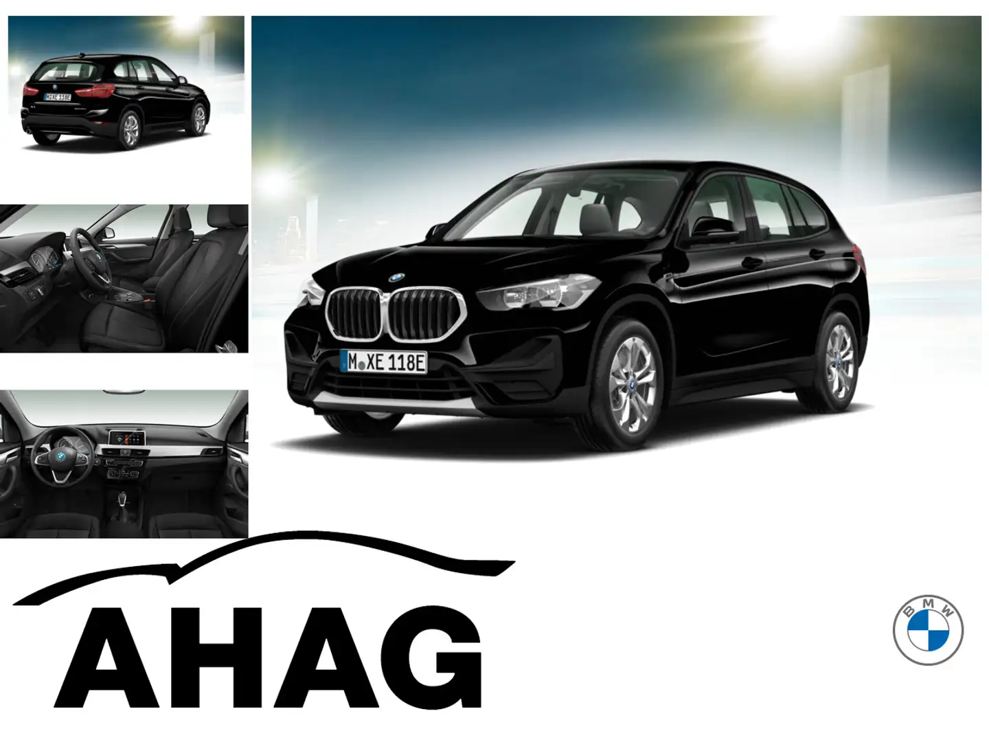 BMW X1 xDrive25e Advantage Steptronic Aut. Klimaaut. Schwarz - 1