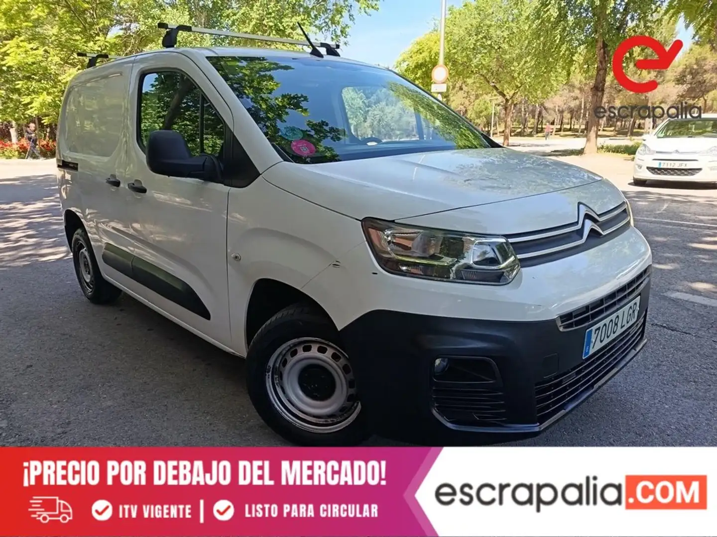 Citroen Berlingo Talla M BlueHDi 100 CLUB Blanco - 1