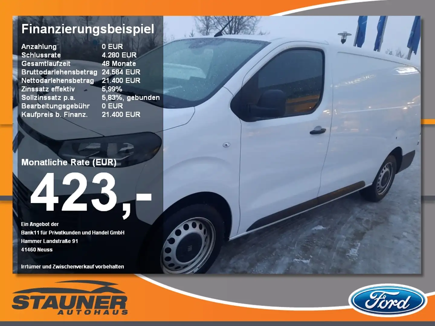Fiat Scudo 2,0 Multijet 145 L3 Navi DAB Kamera Klima Blanc - 1