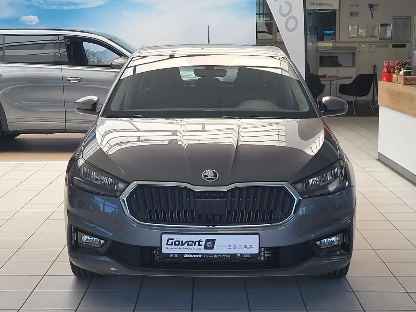 Skoda Fabia 1.0 TSI Selection GRA SHZ PDC KAMERA LED Grau - 2