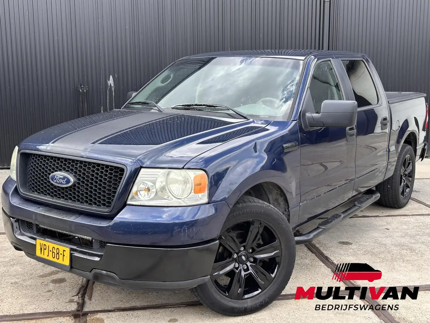 Ford F 150 XLT Triton | 6 persoons | CRUISE | AIRCO IJSKOUD! Blauw - 1