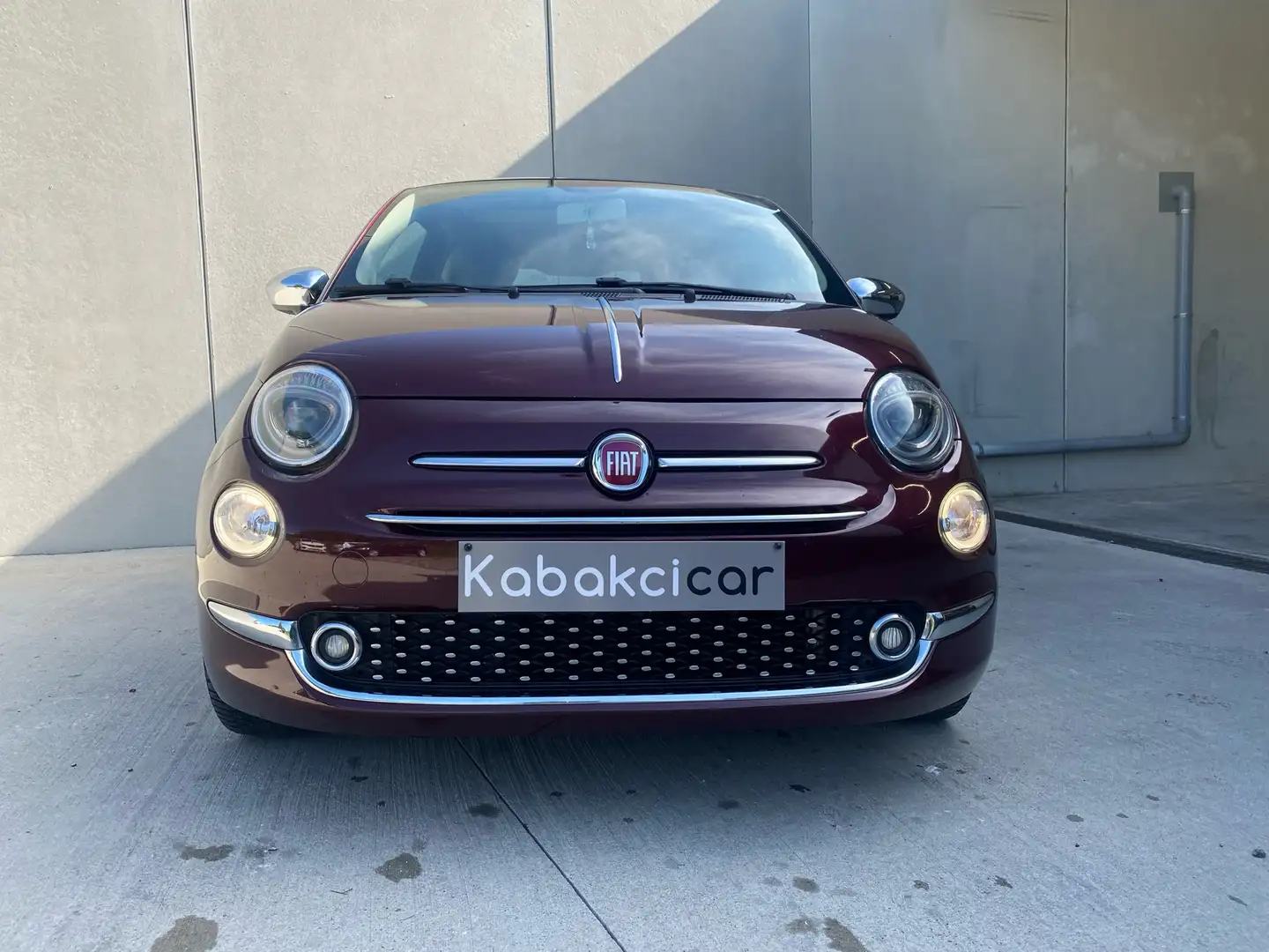 Fiat 500 1.2i Lounge /JA/CLIM/TOIT PANO /GARANTIE 12 MOIS Mauve - 2