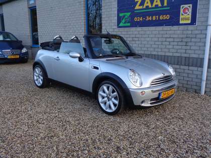 MINI Cooper Cabrio Mini 1.6 Chili 1/2 leder airco 17” velgen