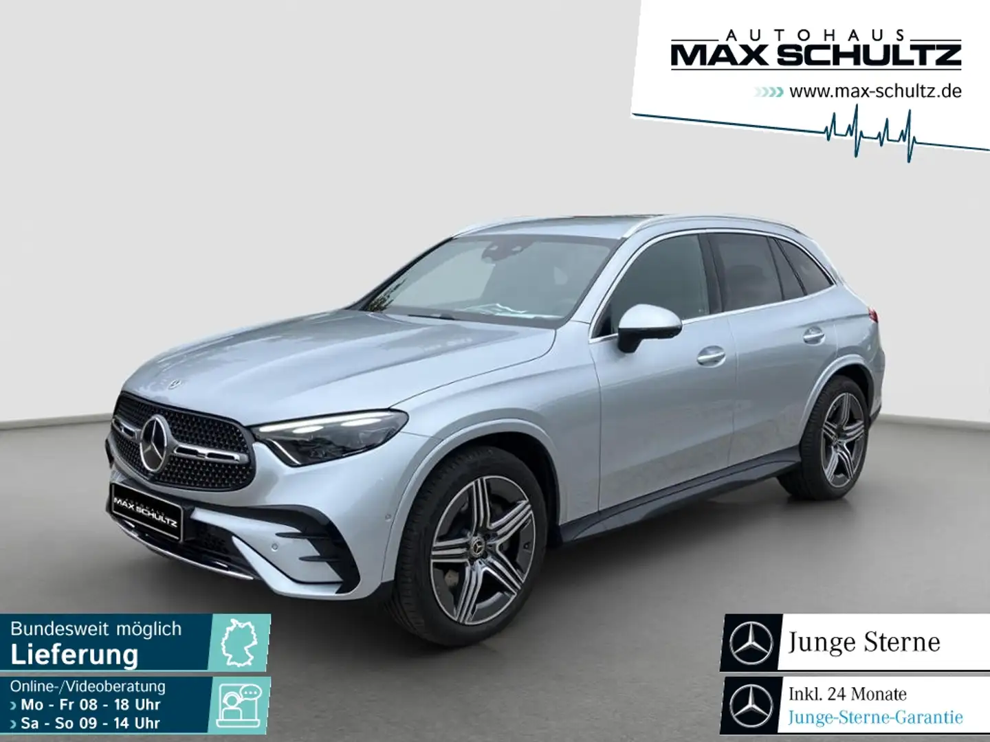 Mercedes-Benz GLC 300 d 4MATIC AMG Line DIGITAL LIGHT*360Grad Plateado - 1