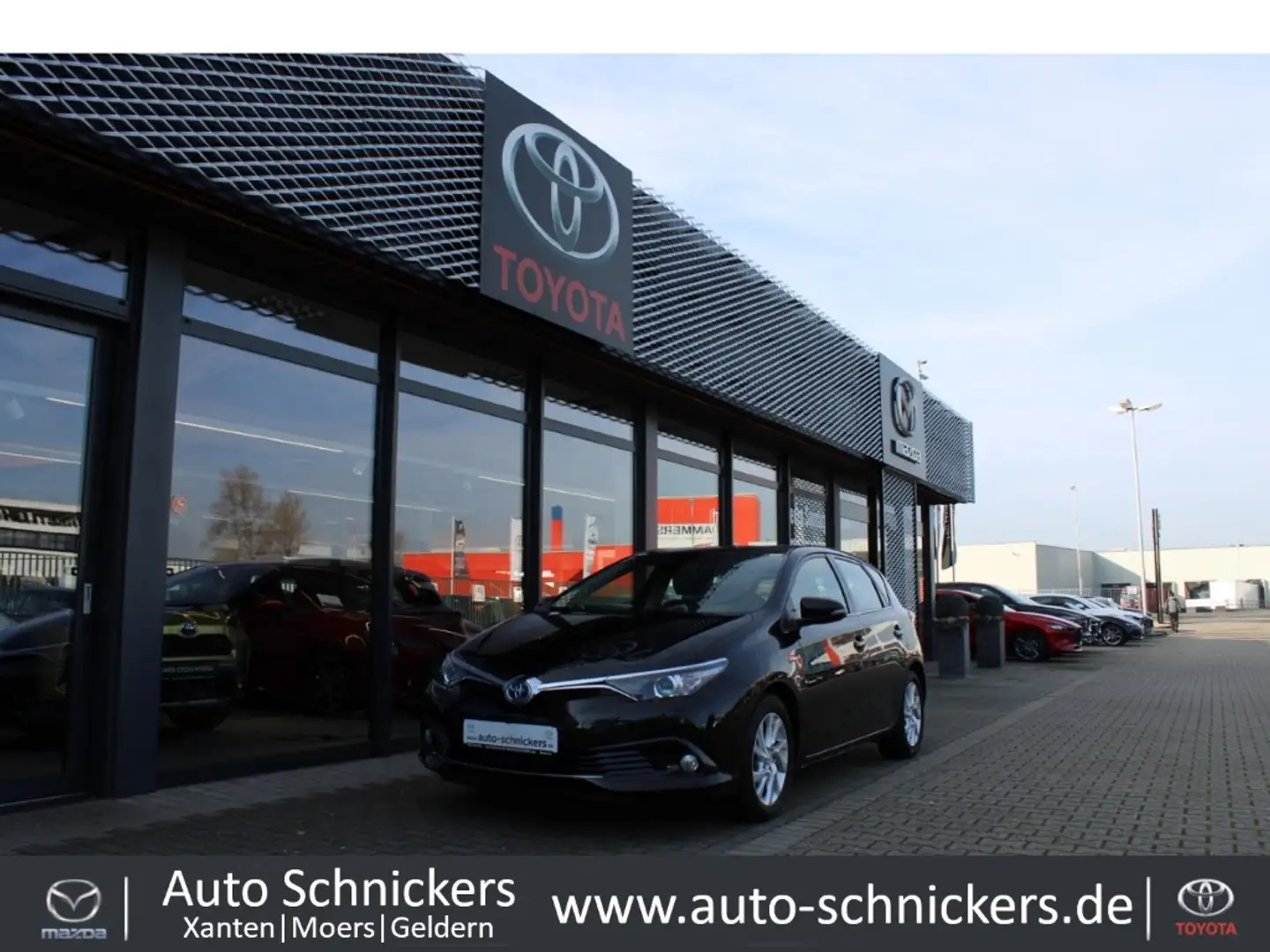 Toyota Auris Hybrid Edition-S+NAV+GJ-RÄDER !! Noir - 1