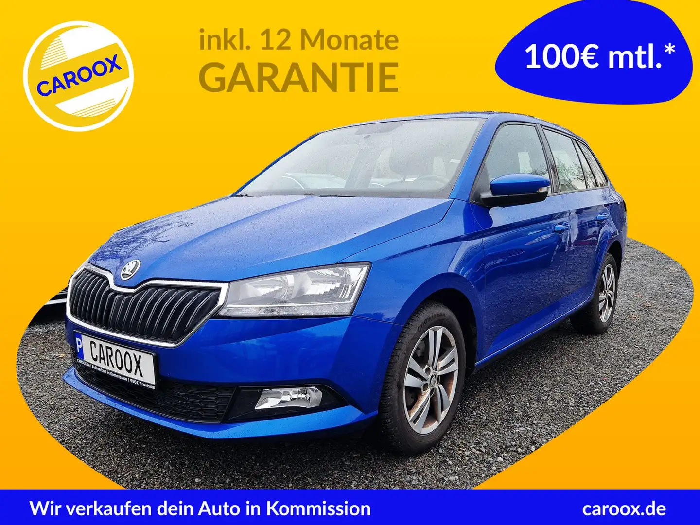 Skoda Fabia Combi Ambition 1.0TSI DSG KAMERA Modrá - 1