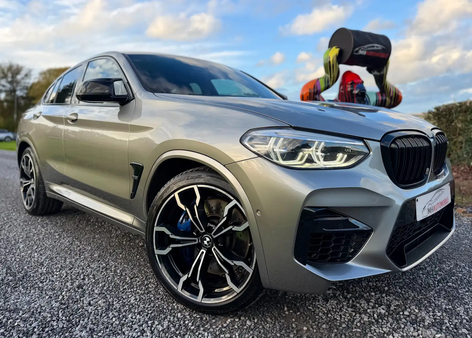 BMW X4 M 3.0 Competition Gris - 2