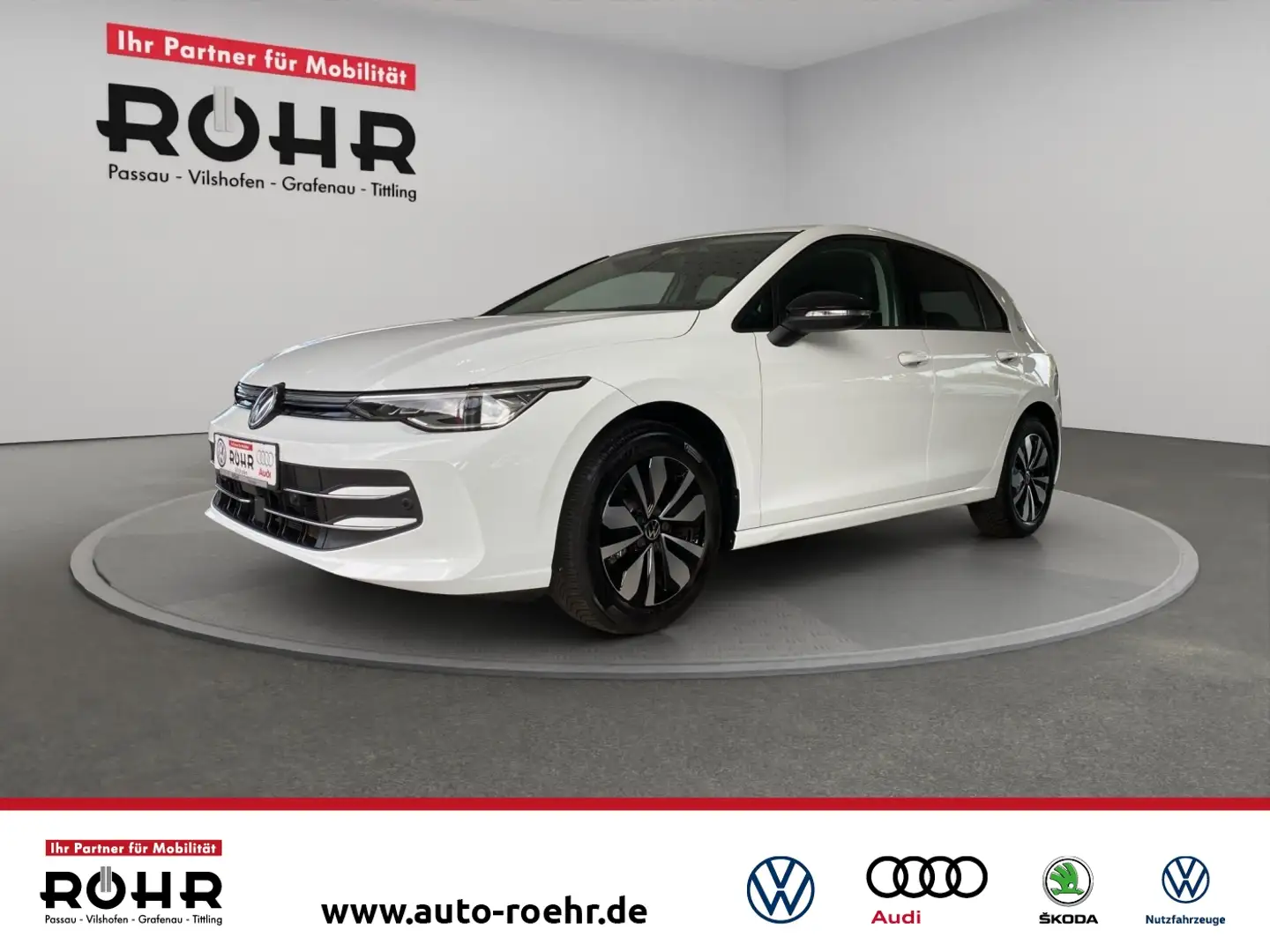 Volkswagen Golf VIII Goal (AHK.NAVI.DAB.PDC.ACC.SHZ) 1.5 TSI Weiß - 1